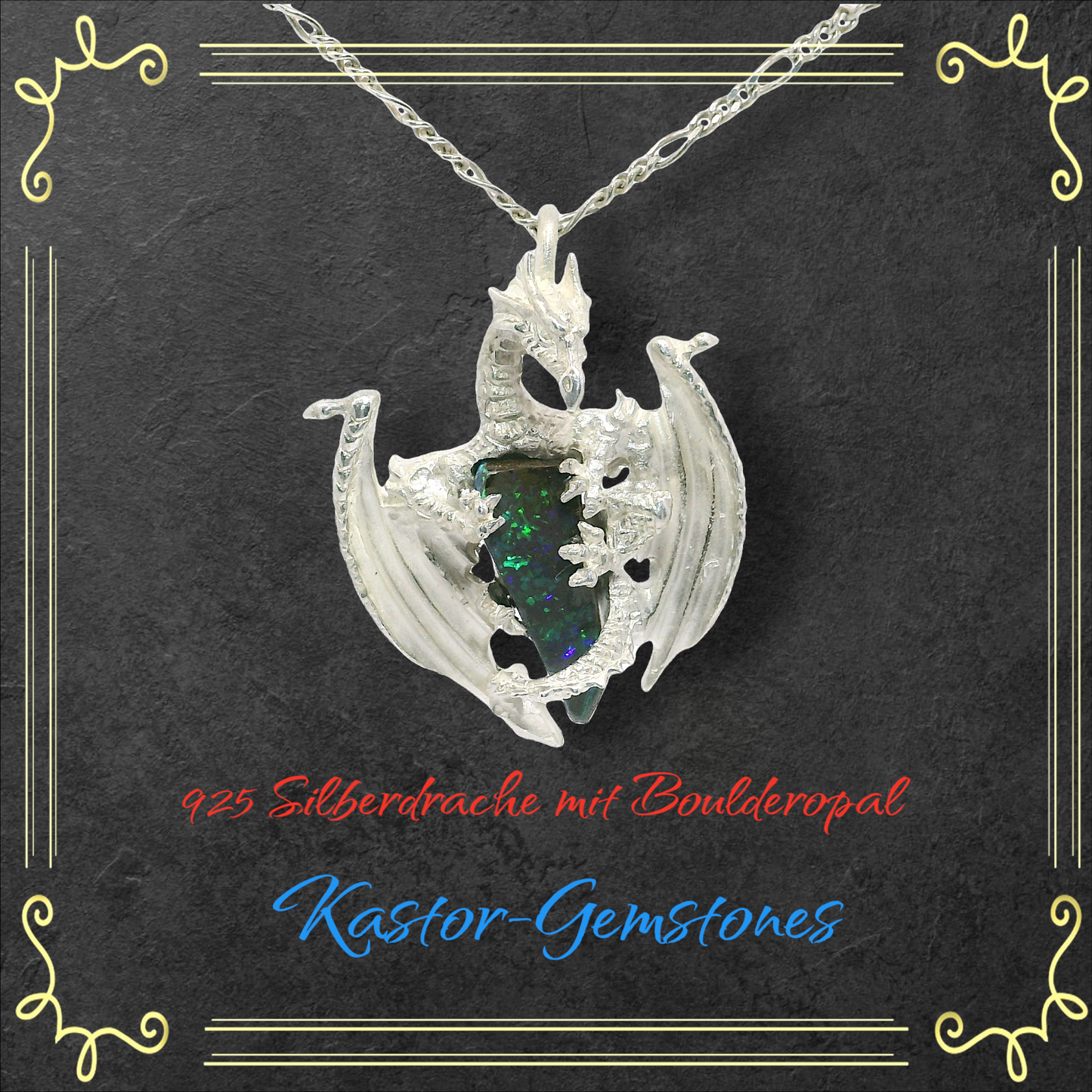 Boulder Opal Drachen