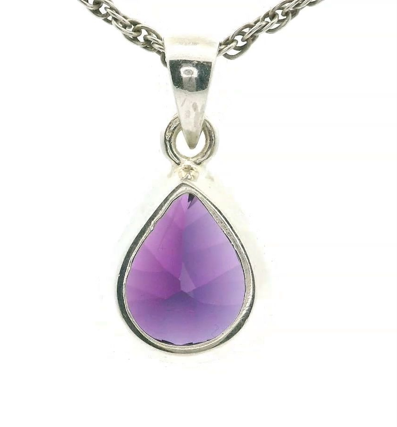 Amethyst Anhänger 925 Sterlingsilber