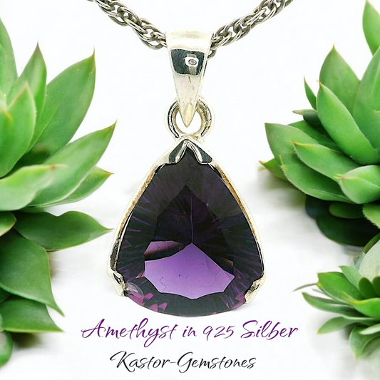 Amethyst Anhänger 925 Sterlingsilber